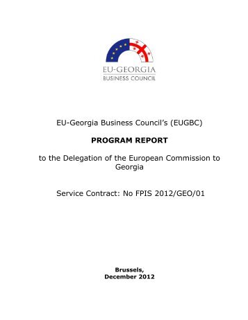 EU-Georgia Business Council's (EUGBC)