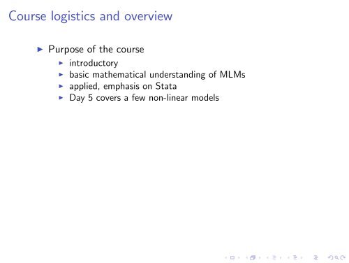 Day 1: Introduction to multi-level data problems