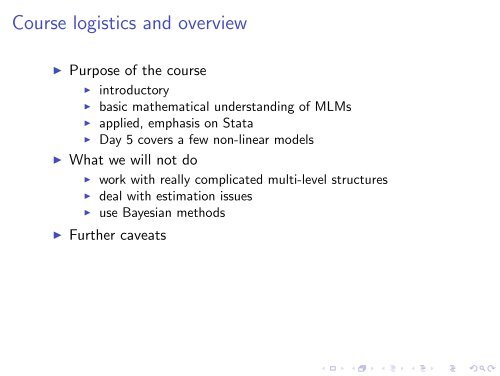 Day 1: Introduction to multi-level data problems