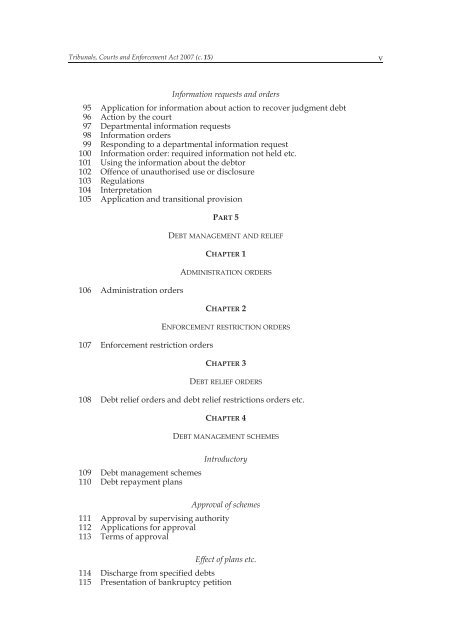 Tribunals, Courts and Enforcement Act 2007 - Legislation.gov.uk