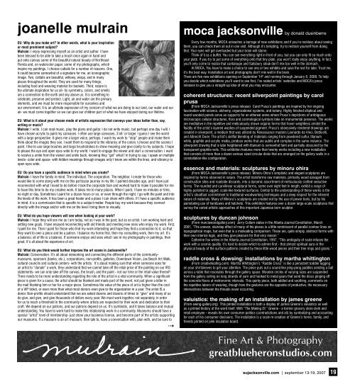 view this week's issue in Adobe PDF version - Eujacksonville.com