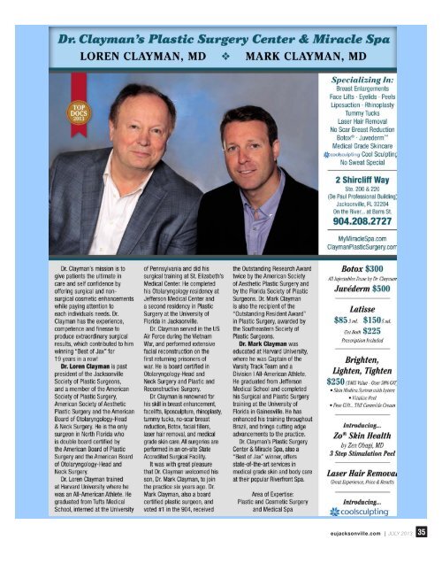 view the current issue in Adobe PDF version - Eujacksonville.com