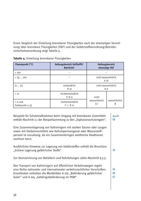 Kaltreiniger - Eisenbahn-Unfallkasse