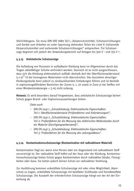 Benutzung von Schutzkleidung - Eisenbahn-Unfallkasse