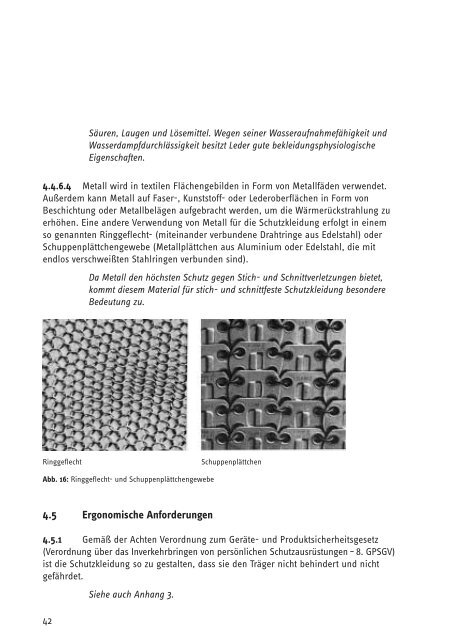 Benutzung von Schutzkleidung - Eisenbahn-Unfallkasse