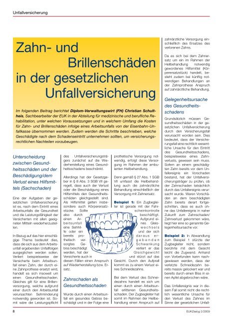 Mitteilungsblatt - Eisenbahn-Unfallkasse