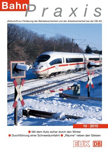 10 · 2010 - Eisenbahn-Unfallkasse