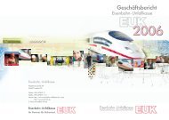 Geschäftsbericht - Eisenbahn-Unfallkasse