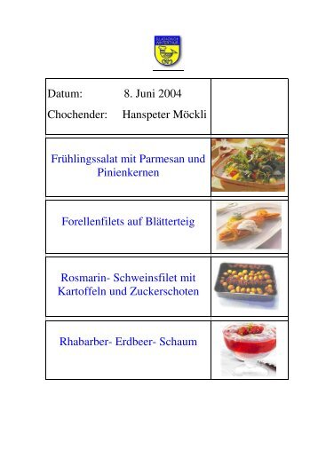 Hanspeter Möckli Frühlingssalat mit Parmesan und Pinienkernen ...