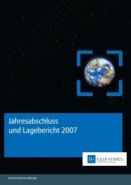 Jahresabschluss und Lagebericht 2007 - Euler Hermes ...