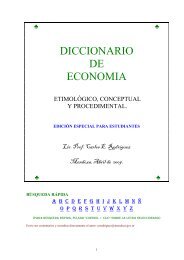 DICCIONARIO DE ECONOMIA - Eumed.net