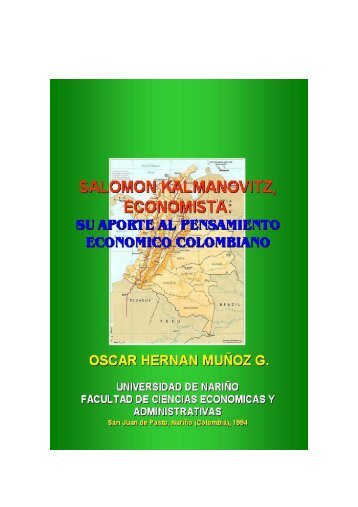 Salomón Kalmanovitz, economista - Eumed.net