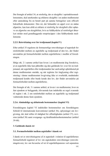 Samlenotat vedr. rådsmøde RIA 11-12/4-11 - Folketingets EU ...