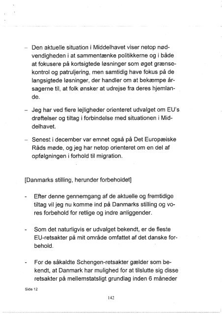 De fire forbehold - Folketingets EU-oplysning