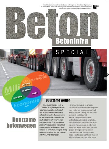 Betoninfra Special - Duurzame betonwegen - EUPAVE