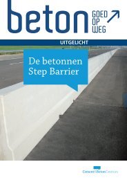 De betonnen Step Barrier - EUPAVE
