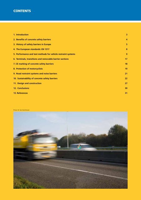 concrete safety barriers: a safe and sustainable choice - EUPAVE