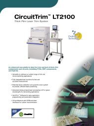 CircuitTrim™ LT2100