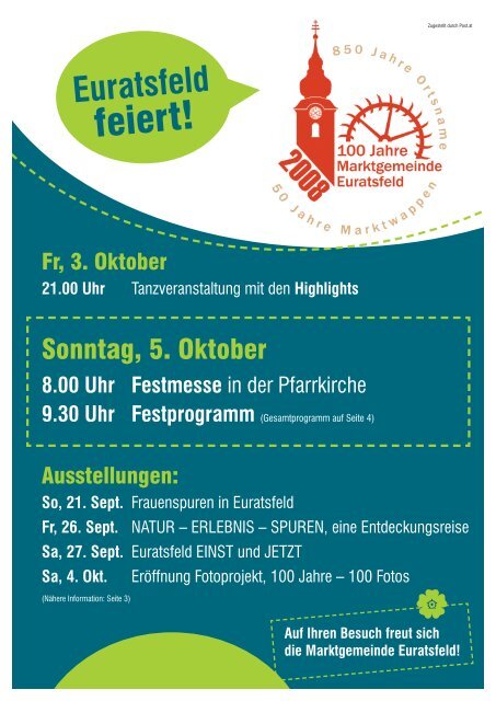 feiert! - Marktgemeinde Euratsfeld