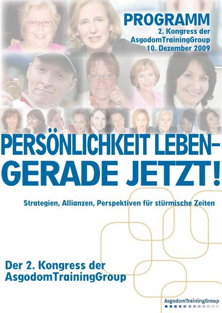 2. Kongress der Asgodomtraininggroup Sichern ... - Sabine Asgodom