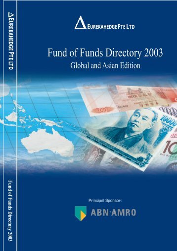 Fund of Funds Directory 2003 - Eurekahedge