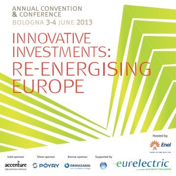 annual convention & conference bologna 3-4 june 2013 - Eurelectric