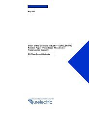 EURELECTRIC Position Paper “Flow-Based Allocation of ...
