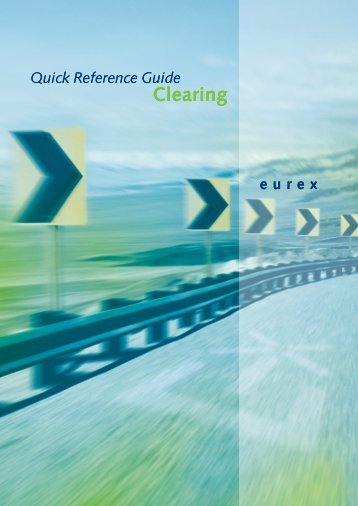 Clearing Structure - Eurex Clearing