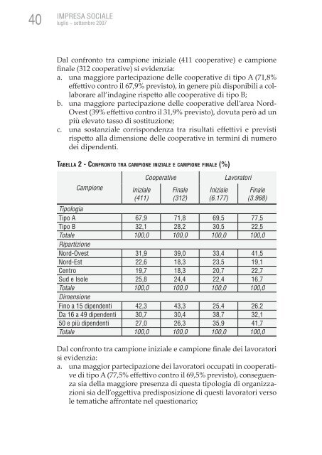 ICSI 2007 - Euricse