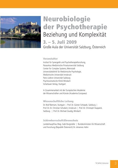 Neurobiologie der Psychotherapie – Beziehung und Komplexität