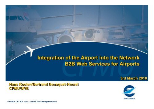 B2B Web Services for Airports