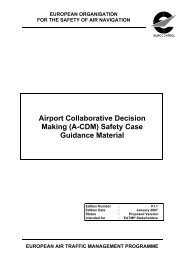 Airport-CDM Safety Case - Eurocontrol