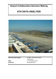 ATH DATA ANALYSIS - Airport Collaborative Decision Making