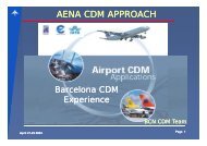 Barcelona CDM project status presentation