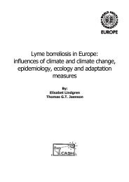 Lyme borreliosis in Europe: influences of climate and climate ...