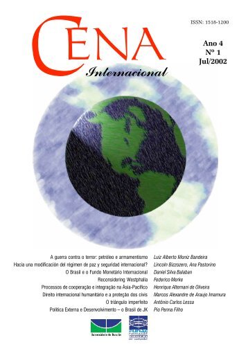 Revista Cena Internacional - Get a Free Blog