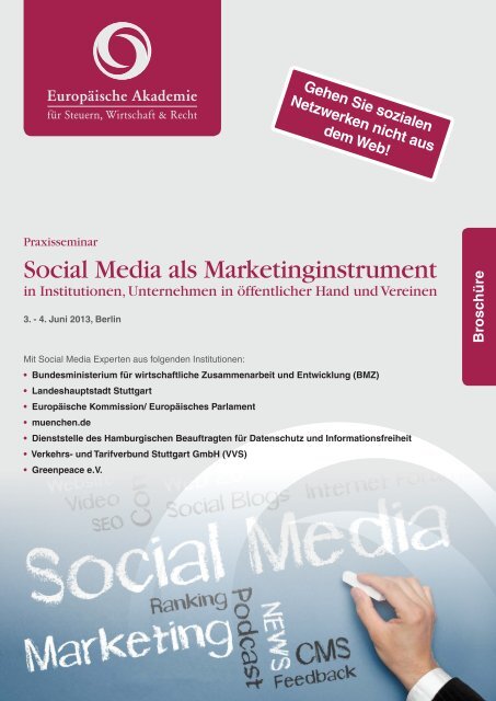 Social Media als Marketinginstrument - Europäische Akademie für ...
