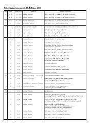 Fahrplanänderungen 2011-02-28