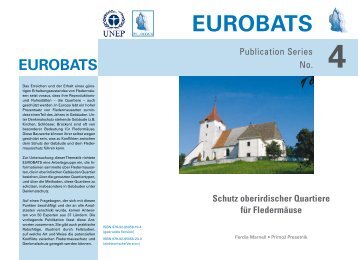 Schutz oberirdischer Quartiere für Fledermäuse - Eurobats