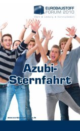 Azubi- Sternfahrt - Eurobaustoff Forum