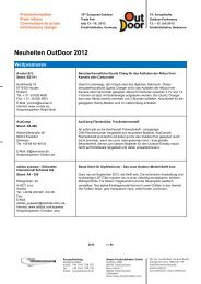 Neuheiten EUROBIKE 2012