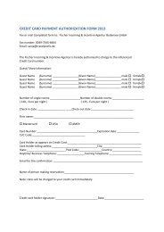 CREDIT CARD PAYMENT AUTHORIZATION FORM 2013 - Eurobike