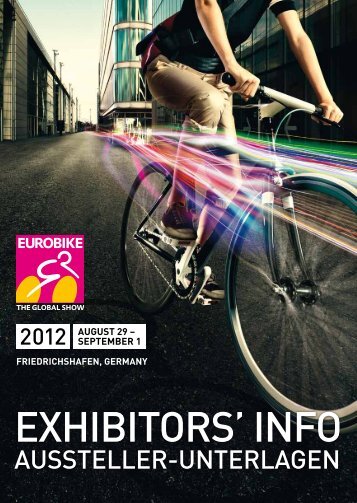 EUROBIKE 2012 | Exhibitors' info | Aussteller-Unterlagen