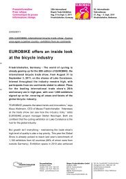 Press release PDF - Eurobike