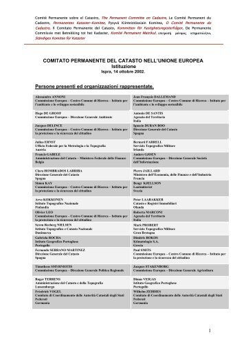 European Permanent Committe on - Permanent Committee on ...