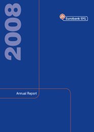 EFG Eurobank Ergasias S.A. Annual Report 2008 - EuroCharity