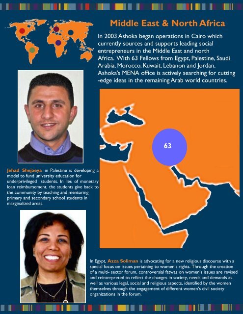 GLOBAL VENTURE FUND 2011 Milestones - Ashoka