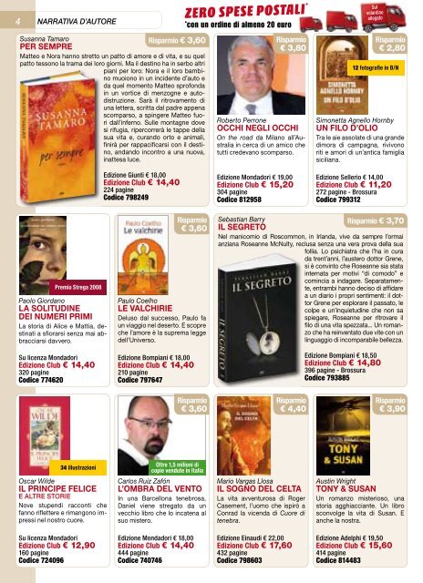 i due libri del mese - Euroclub