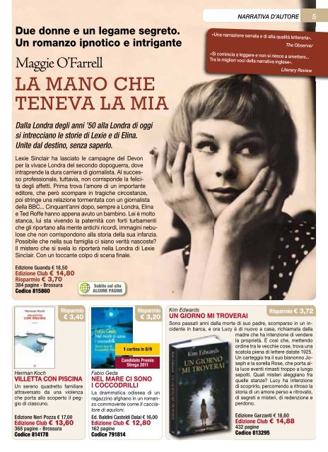 i due libri del mese - Euroclub