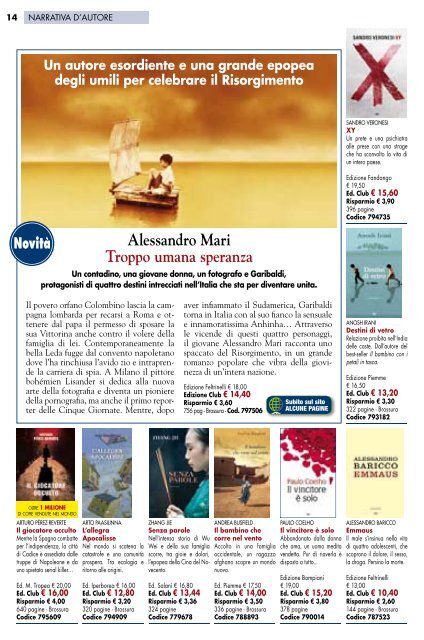 Catalogo Euroclub n.32 Autunno 2011